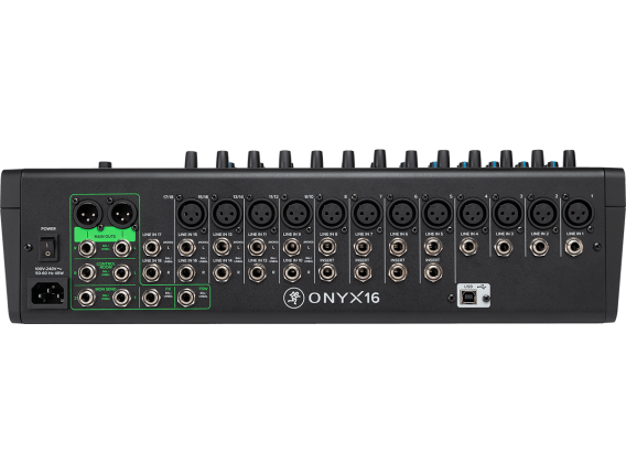MACKIE ONYX16 - Table de mixage 16 canaux + effets, Série Onyx
