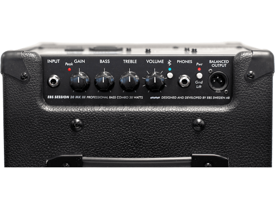 EBS SESSION 30 MKIII - Combo basse 30 watts, HP 8"