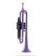GEWA 700.629 - pTrumpet Bb, corps en ABS, Violet
