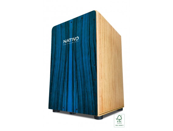 NATIVO PERCUSSION - Cajon Inicia - Blue