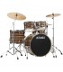 TAMA IP52H6W-CTW - Batterie Acoustique Imperial Star Series 5 Pièces + Hardware + Tabouret, Coffee Teak Wrap