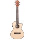 KALA KA STGE EQ RW - Ukulele Tenor électro-acoustique, Solid Spruce Mahogany Cutaway, avec Housse