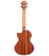 KALA KA STGE EQ RW - Ukulele Tenor électro-acoustique, Solid Spruce Mahogany Cutaway, avec Housse