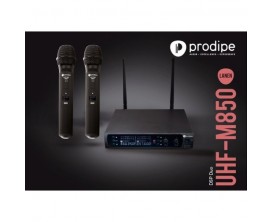 PRODIPE UHF M850 DSP Duo - Dual Wireless Dynamic Microphone Kit