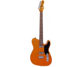 SHERGOLD ST14MO - Guitare électrique "Telstar" Standard, Metallic Orange