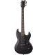 SCHECTER SC3664 - Guitare électrique Demon S-II, Aged Black Satin