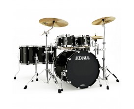 TAMA WBS52RZS-PBK - Starclassic Walnut Birch 5 fûts, Piano Black