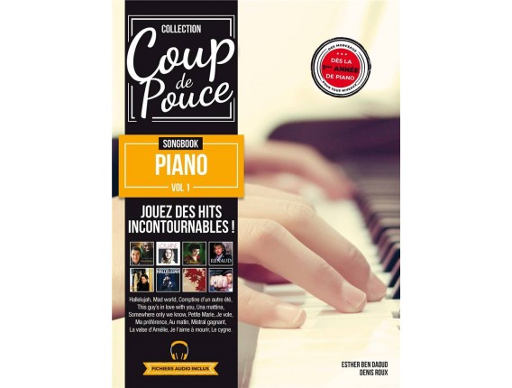 Coup de pouce - Songbook Piano Volume 1