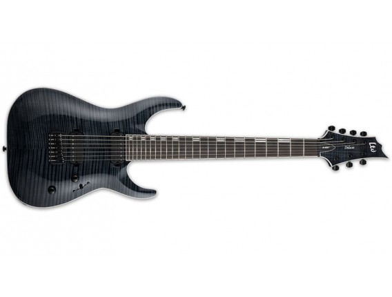 LTD H-1007 STBLK - Guitare 7 cordes, See Thru Black