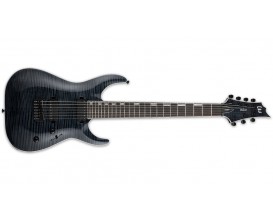 LTD H-1007 STBLK - Guitare 7 cordes, See Thru Black