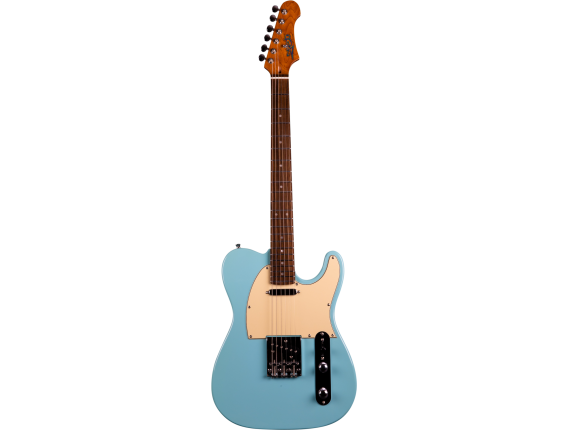 JET GUITARS JT300BLR - Guitare Electrique Type Télécaster, Roasted Maple Neck, Sonic Blue
