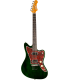 JET GUITARS JJ350GRR - Guitare Electrique Type Jazzmaster, Roasted Maple Neck, Green