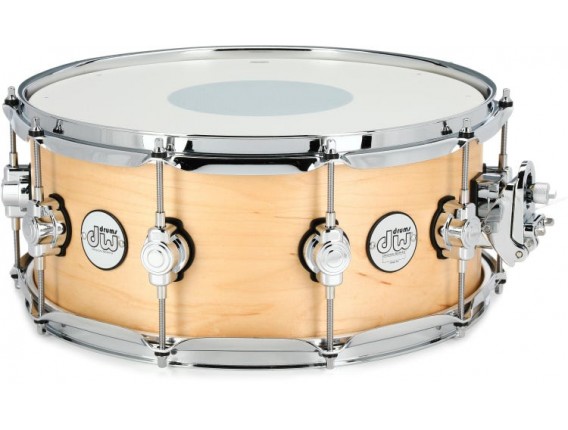 DW Design Series - Caisse Claire 14" x 6", Erable Nord-Américain 10 plis, Natural Satin