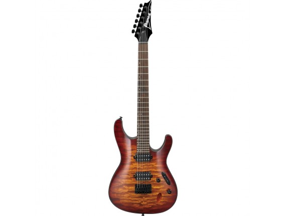 IBANEZ S621QMDEB - Guitare électrique série QM, Dragon Eye Burst