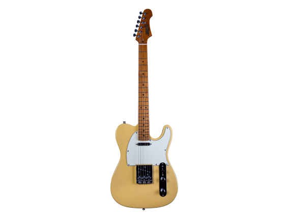 JET GUITARS JT300BTS - Guitare Electrique Type Télécaster, Roasted Maple Neck, Butterscotch Blonde