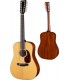 EASTMAN E1D-12-DLX - Guitare électro-acoustique Dradnought, Deluxe Series, avec housse