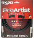 KLOTZ PROK030PP - Câble instrument Jack droit / Jack droit Série Pro Artist 3 mètres, Made in Germany