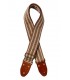 STAGG SWO-CLASS-BRW - Sangle en nylon tissé classique, Marron
