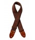 STAGG SWO-LOS-BRW - Sangle en nylon tissé losange, Marron