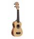 STAGG US-30 SPRUCE - Ukulele soprano en épicéa, avec housse