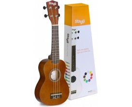 STAGG US-NAT - UKULELE SOPRANO NAT+HOUSSE STAGG US-NAT - UKULELE SOPRANO NAT+HOUSSE