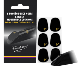 VANDOREN VMCX6+ - Pastille protège bec 0.8 mm - Paquet de 6