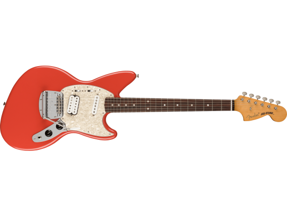 FENDER 0141030340 - Kurt Cobain Jag-Stang, Rosewood Fingerboard, Fiesta Red + Housse