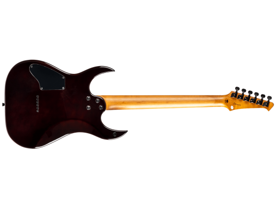 SPIRA S450TGR - Guitare électrique type métal, Trans Green