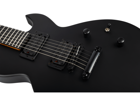 SPIRA L400MBK - Guitare électrique type métal, Black