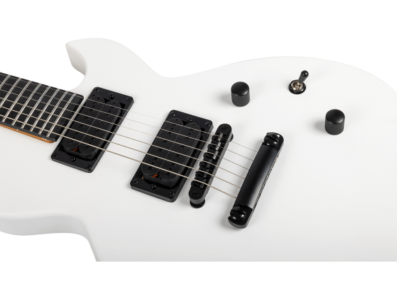 SPIRA L400MWH - Guitare électrique type métal, White