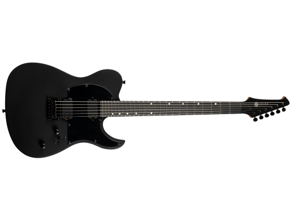 SPIRA T400MBK - Guitare électrique type métal, Noir