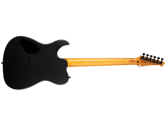 SPIRA T400MBK - Guitare électrique type métal, Noir