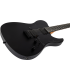 SPIRA T400MBK - Guitare électrique type métal, Noir