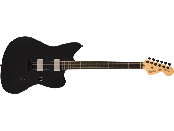 FENDER 0115300706 - Jim Root Jazzmaster, Ebony Fingerboard, Flat Black + Hardcase