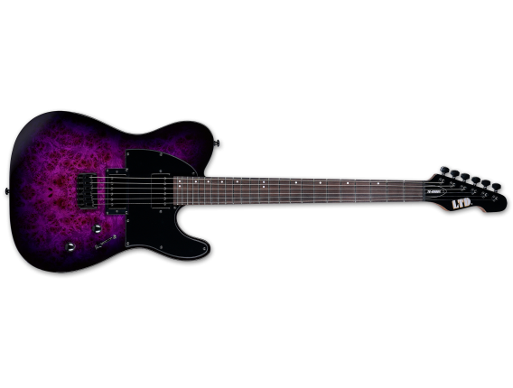 LTD TE-200DX - Guitare électrique, Type Telecaster, Purple Burst
