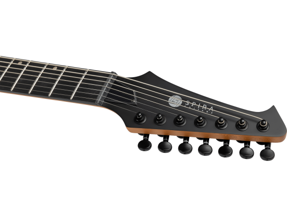 SPIRA S407MWH - Guitare électrique 7 cordes type métal, White