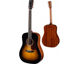 EASTMAN E1SS-DLX-SB - Guitare électro-acoustique Dreadnought, Sunburst, avec housse