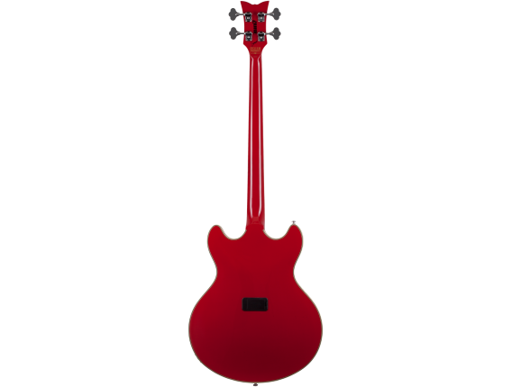 SCHECTER SC2240 -Basse 4 cordes "Corsair" Semi-Hollowbody Signature Simon Gallup, Red/Black