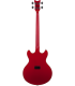 SCHECTER SC2240 -Basse 4 cordes "Corsair" Semi-Hollowbody Signature Simon Gallup, Red/Black
