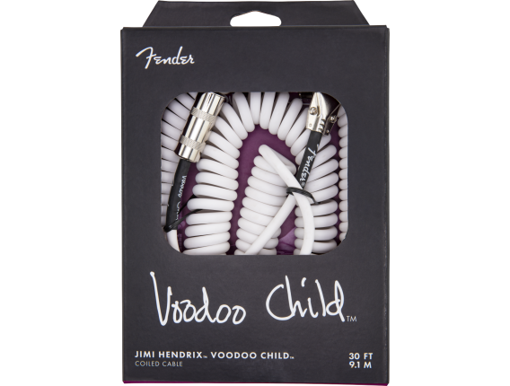 FENDER 0990823002 - Jimi Hendrix Voodoo Child Cable 20ft, White