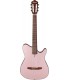 IBANEZ FRH10NRGF - Guitare Electro-Acoustique cordes nylon, Rose Gold Metallic Flat
