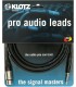 KLOTZ M1FP1K0500 - Câble Microphone XLR femelle / Jack TS Série M1 5 mètres, Made in Germany