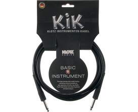 KLOTZ KIK9.0PPSW - Câble instrument Jack droit / Jack droit Série KIK 9 mètres, Made in Germany