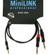 KLOTZ KY5-300 - Câble Série Minilink Jack Stéréo/2X Jack Mono 3m