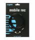 KLOTZ AS-MM0150 - Câble Série Mobile Rec Mini Jack Stéréo/Mini Jack Stéréo 1.5m