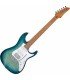 IBANEZ AZ22S1FTXB - Guitare électrique série AZ, Transparent Turquoise Burst