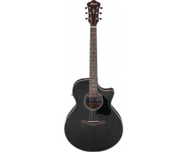IBANEZ AE140WKH - Guitare électro-acoustique série AE, Weathered Black