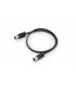 ROCKCABLE CAB MD FX 30 BK - Cable Midi Patch Orientable 30 cm