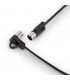 ROCKCABLE CAB MD FX 30 BK - Cable Midi Patch Orientable 30 cm