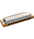 HOHNER M533106P - Blues Harp diatonique MS en LA, 10 trous